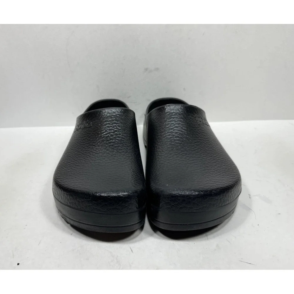 Birkenstock Professional Super-Birki Clogs Black Polyurethane Men's Size 13 / 46